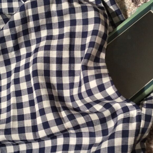 Velvet dress with pockets. - Picture 6 of 7